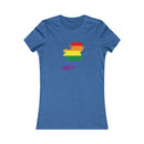 Women's Flag Map Pride T-Shirt Ireland