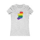 Women's Flag Map Pride T-Shirt Ireland