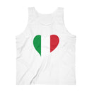 Men's Big Heart Tank Italy