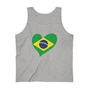 Men's Big Heart Tank Brazil
