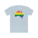 Men's Flag Map Pride T-Shirt Australia