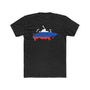 Men's Flag Map T-Shirt Russia