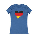 Women's Big Heart T-Shirt Germany