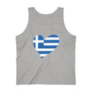 Men's Big Heart Tank Greece