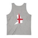 Men's Flag Map Tank England