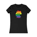 Women's Flag Map Home Pride T-Shirt Germany