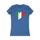 Women's Big Heart T-Shirt Italy