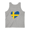 Men's Big Heart Tank Sweden