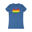 Women's Big Heart T-Shirt Pride