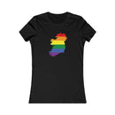 Women's Flag Map Pride T-Shirt Ireland