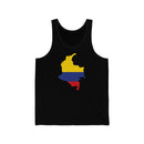 Women's Flag Map Tank Colombia