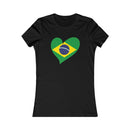 Women's Big Heart T-Shirt Brazil