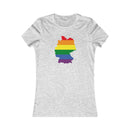 Women's Flag Map Pride T-Shirt Germany