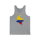 Women's Flag Map Tank Colombia