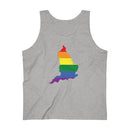 Men's Flag Map Pride Tank England