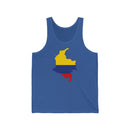 Women's Flag Map Tank Colombia
