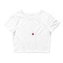 Women’s Flag Map Crop Top Japan
