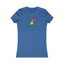 Women's Flag Map Pride T-Shirt Israel