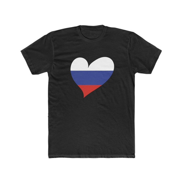 Men's Big Heart T-Shirt Russia