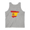 Men's Flag Map Tank Spain