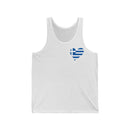 Women's Flag Heart Tank Greece