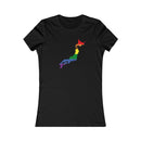 Women's Flag Map Pride T-Shirt Japan