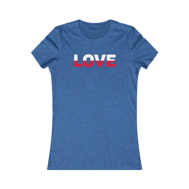 Women's Love T-Shirt Poland