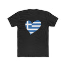 Men's Big Heart T-Shirt Greece