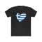 Men's Big Heart T-Shirt Greece