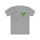 Men's Flag Heart T-Shirt Brazil