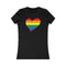 Women's Big Heart T-Shirt Pride