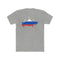 Men's Flag Map T-Shirt Russia