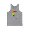 Women's Flag Map Pride Tank Greece