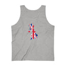 Men's Flag Map Tank United Kingdom