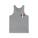 Women's Flag Heart Tank Mexico