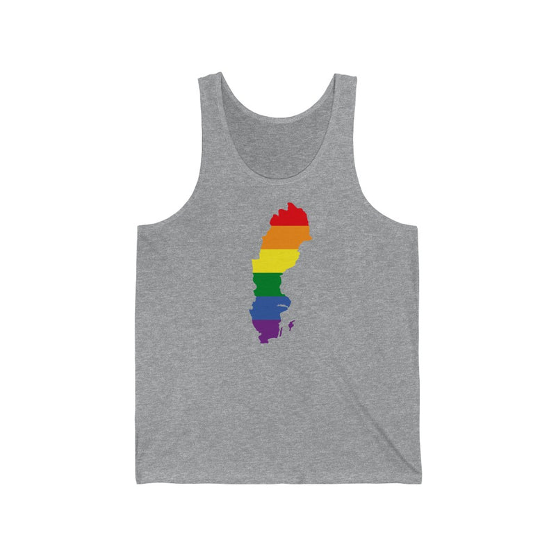 Women's Flag Map Pride Tank Sweden