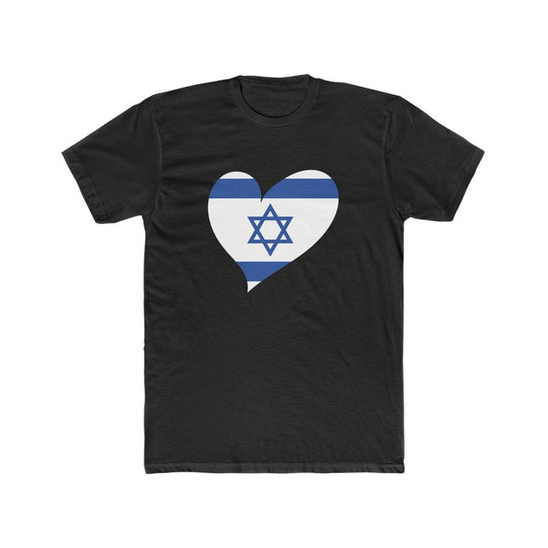 Men's Big Heart T-Shirt Israel