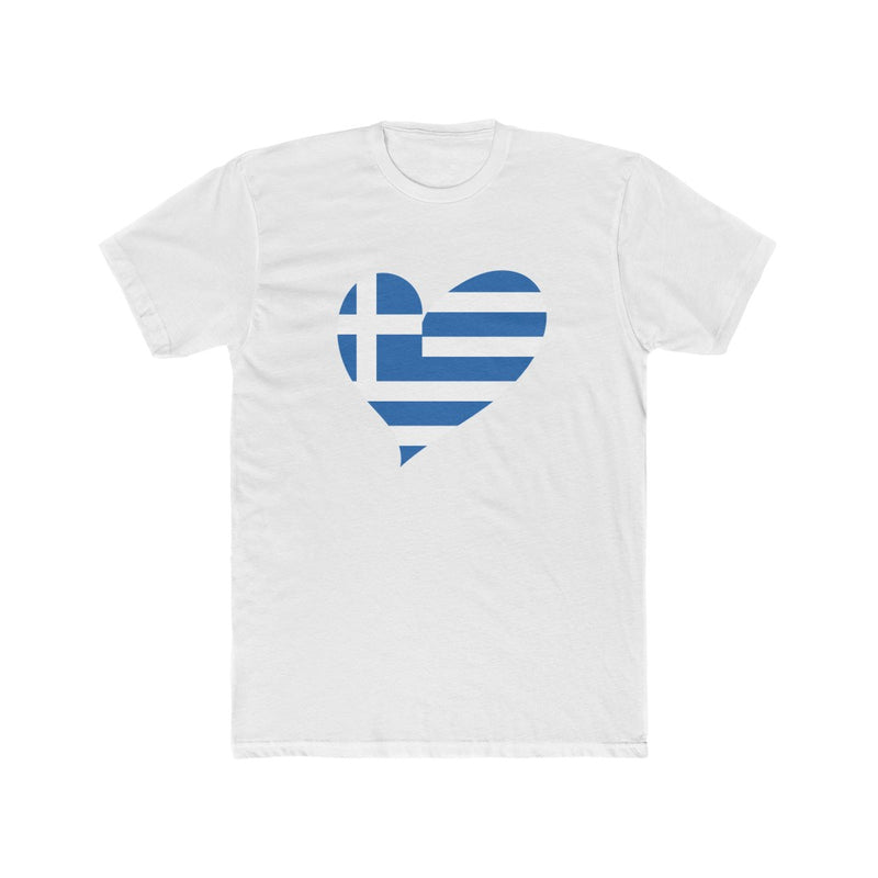 Men's Big Heart T-Shirt Greece