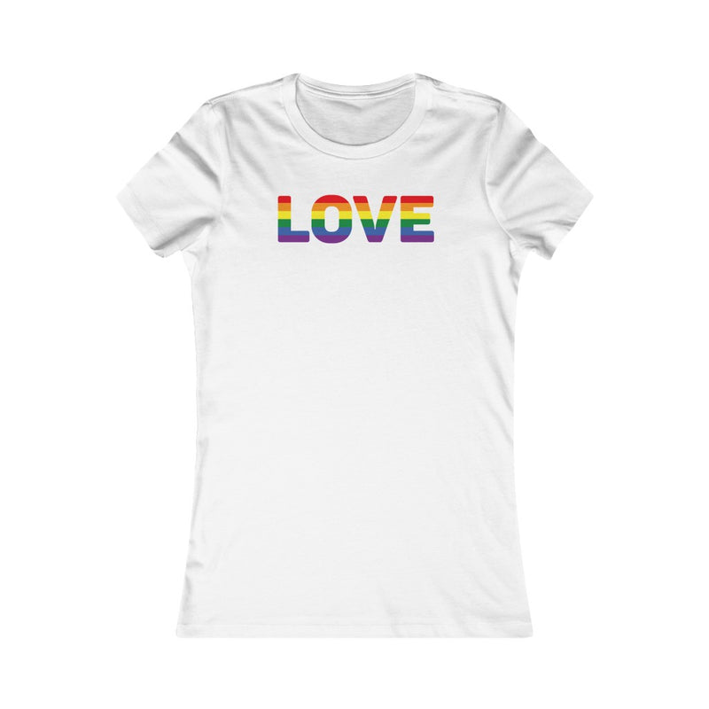 Women's Love T-Shirt Pride