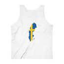 Men's Flag Map Tank Sweden