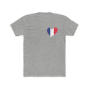 Men's Flag Heart T-Shirt France