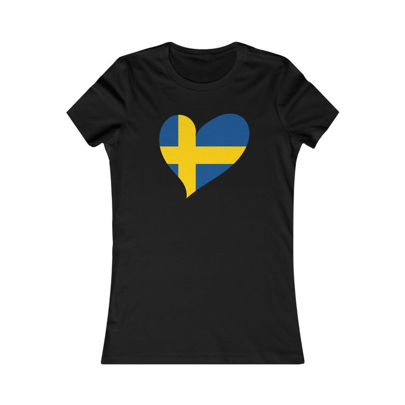 Women's Big Heart T-Shirt Sweden