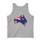 Men's Flag Map Tank Australia