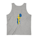 Men's Flag Map Tank Sweden