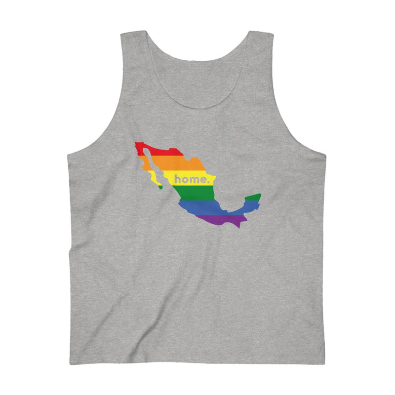 Men's Flag Map Home Pride Tank Mexico