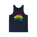 Women's Flag Map Home Pride Tank Australia