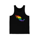 Women's Flag Map Pride Tank Mexico