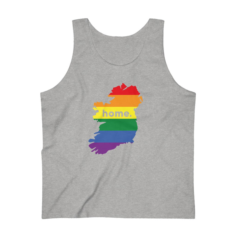 Men's Flag Map Home Pride Tank Ireland