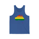 Women's Flag Map Pride Tank Australia