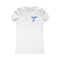 Women's Flag Heart T-Shirt Israel